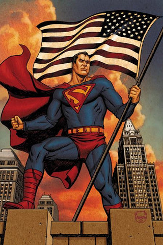 SUPERMAN THE STRANGER #1 (OF 6) CVR B DAVE JOHNSON CARD STOCK VAR (MR)