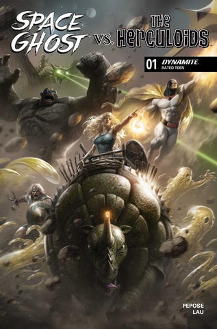 SPACE GHOST VS THE HERCULOIDS #1 CVR A FRANCESCO MATTINA
