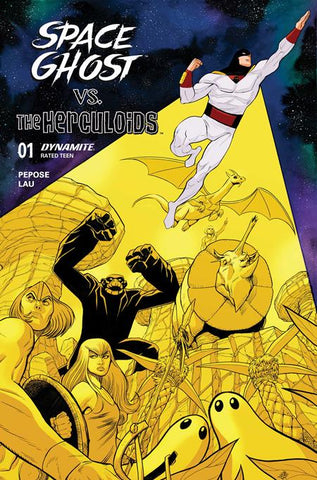 SPACE GHOST VS THE HERCULOIDS #1 CVR B DREW MOSS VAR