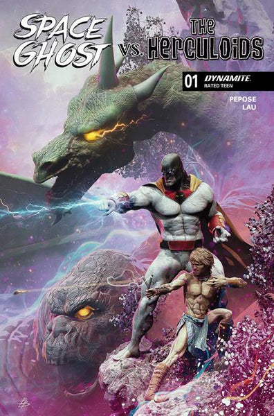 SPACE GHOST VS THE HERCULOIDS #1 - COVER COLLECTION - 5 BOOKS