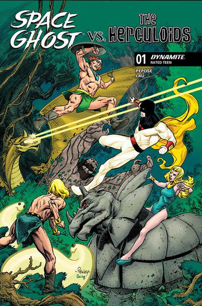 SPACE GHOST VS THE HERCULOIDS #1 - COVER COLLECTION - 5 BOOKS