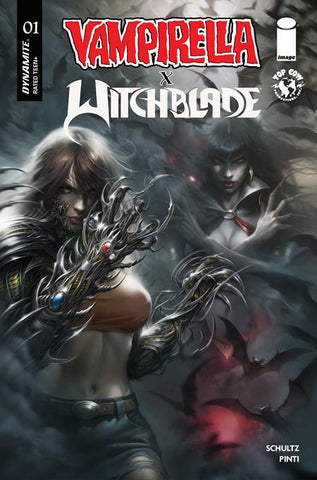 VAMPIRELLA X WITCHBLADE SPECIAL #1 (ONE SHOT) CVR C FRANCESCO MATTINA VAR