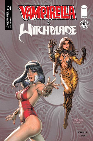 VAMPIRELLA X WITCHBLADE SPECIAL #1 (ONE SHOT) CVR D JOSEPH MICHAEL LINSNER VAR