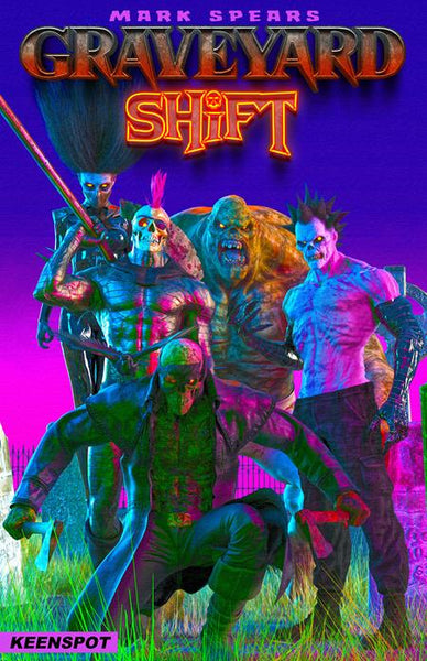 MARK SPEARS GRAVEYARD SHIFT #1 COVER PACK PRE-ORDER