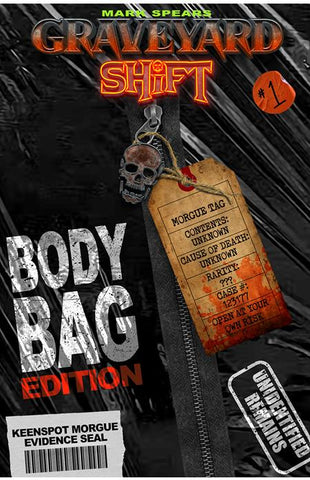 MARK SPEARS GRAVEYARD SHIFT #1 CVR D MARK SPEARS BODY BAG EDITION BLIND BAG WITH BONUS TRADING CARD VAR