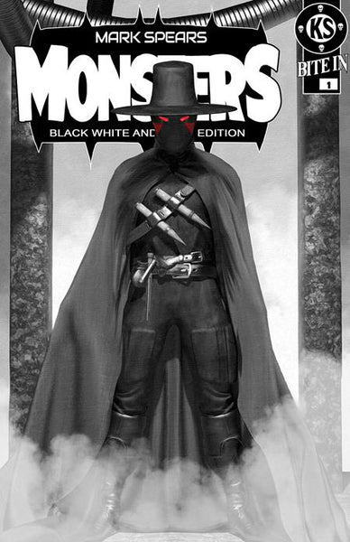 MARK SPEARS MONSTERS #1 7TH PTG BLACK WHITE & DEAD EDITION COVER PACK PRE-ORDER
