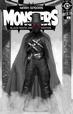 MARK SPEARS MONSTERS #1 7TH PTG BLACK WHITE & DEAD EDITION COVER PACK PRE-ORDER