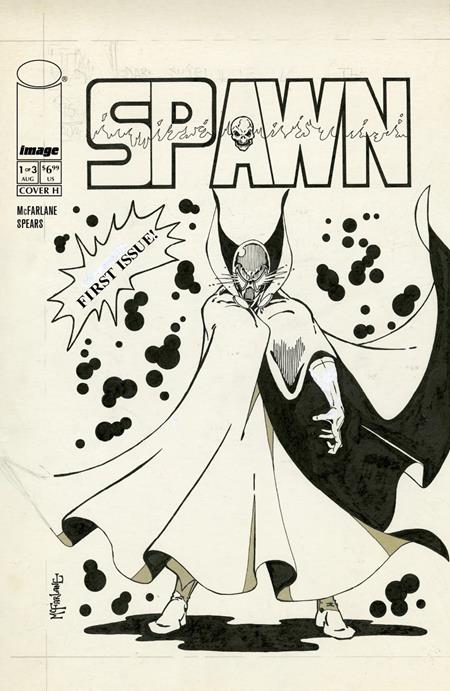 SPAWN 77 #1 - 1:100 TODD MCFARLANE ORIGINAL 1977 VARIANT