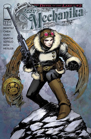 LADY MECHANIKA THE DEVIL IN THE LAKE #2 CVR A JOE BENITEZ