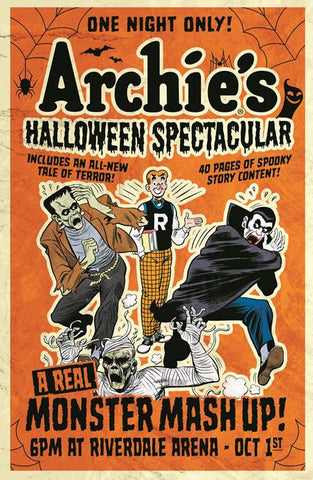 ARCHIES HALLOWEEN SPECTACULAR #1 (ONE SHOT) CVR B BOB WHITE RETRO ART VARIANT