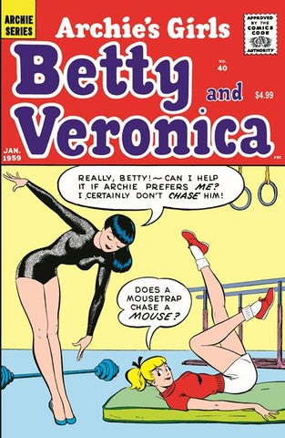 ARCHIE FACSIMILE #9 BETTY AND VERONICA #40 CVR A HARRY LUCEY