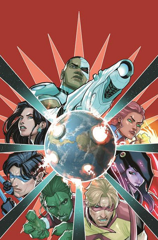 TITANS #28 CVR A PETE WOODS