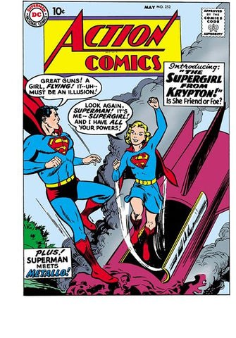 ACTION COMICS #252 FACSIMILE EDITION CVR B CURT SWAN FOIL VARIANT