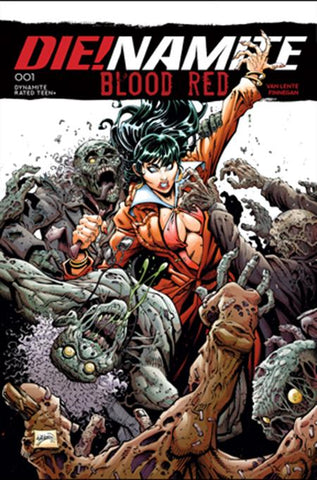 DIE!NAMITE BLOOD RED #1 CVR D WILL ROBSON VARIANT