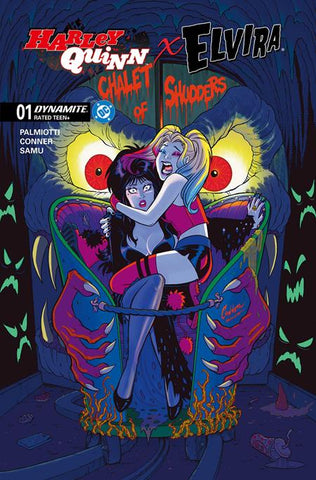 HARLEY QUINN X ELVIRA #1 - 1:10 AMANDA CONNER ORIGINAL VARIANT