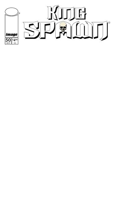 KING SPAWN #50 CVR C BLANK SKETCH VARIANT