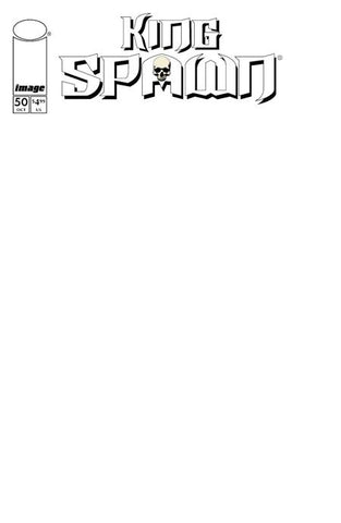 KING SPAWN #50 CVR C BLANK SKETCH VARIANT