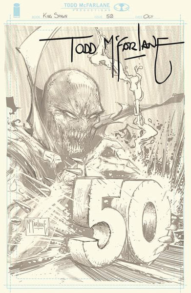 KING SPAWN #50 COVER PACK PRE-ORDER