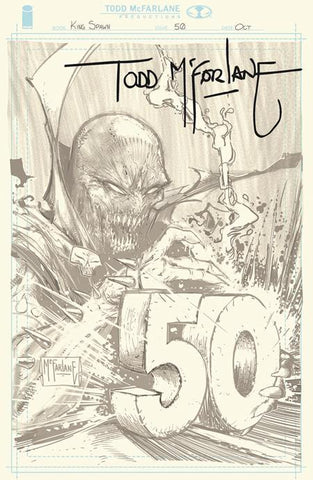 KING SPAWN #50 COVER PACK PRE-ORDER