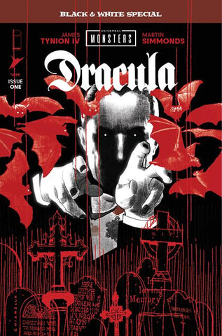 UNIVERSAL MONSTERS DRACULA BLACK & WHITE SPECIAL #1 (OF 2) CVR B MARK CHIARELLO VARIANT
