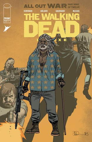 WALKING DEAD DELUXE #123 CVR B CHARLIE ADLARD & DAVE MCCAIG VARIANT