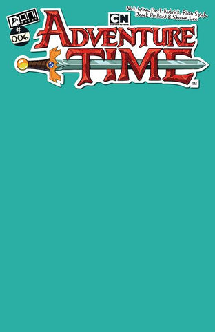 ADVENTURE TIME (2025) #6 CVR C BMO TEAL BLANK SKETCH VARIANT
