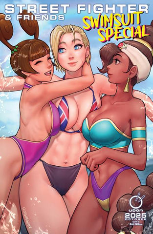 2025 STREET FIGHTER & FRIENDS SWIMSUIT SPECIAL #1 (ONE SHOT) CVR B QUASIMODOX VARIANT