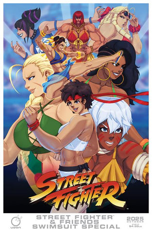 2025 STREET FIGHTER & FRIENDS SWIMSUIT SPECIAL #1 (ONE SHOT) CVR C TOVIO ROGERS VARIANT