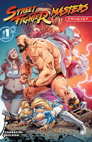 STREET FIGHTER MASTERS ZANGIEF #1 (ONE SHOT) CVR B MATTHEW WELDON VARIANT