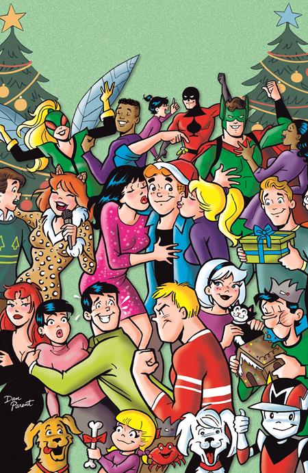 ARCHIES CHRISTMAS SPECTACULAR (ONE SHOT) CVR D DAN PARENT FOIL FULL ART VAR