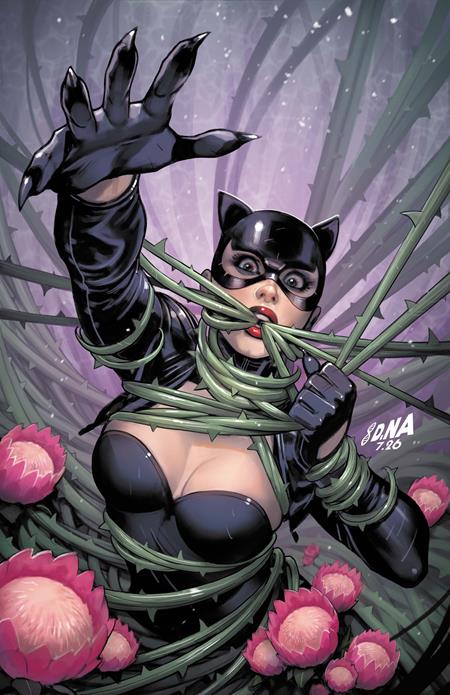 CATWOMAN #92 CVR E DAVID NAKAYAMA BAD SEEDS SPOT FOIL VAR (BATMAN BAD SEEDS)