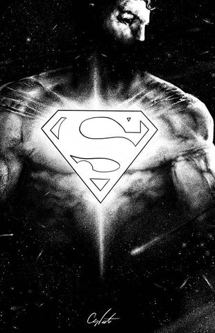 SUPERMAN #43 CVR F STEVAN SUBIC GLOW-IN-THE-DARK CARD STOCK VAR