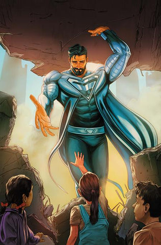 SUPERMAN FATHER OF TOMORROW #6 (OF 6) CVR C NIMIT MALAVIA CARD STOCK VAR