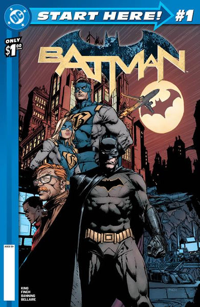 DC START HERE BATMAN #1 BUNDLE PRE-ORDER