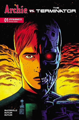 ARCHIE VS THE TERMINATOR #1 CVR A FRANCESCO FRANCAVILLA