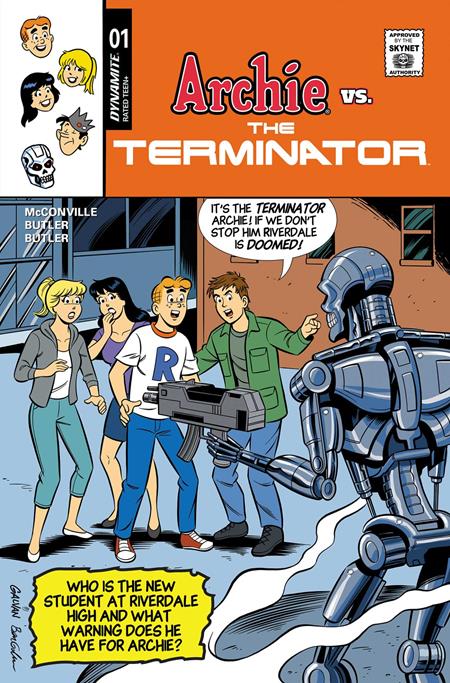 ARCHIE VS THE TERMINATOR #1 CVR D BILL GALVAN VAR
