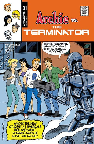 ARCHIE VS THE TERMINATOR #1 CVR D BILL GALVAN VAR