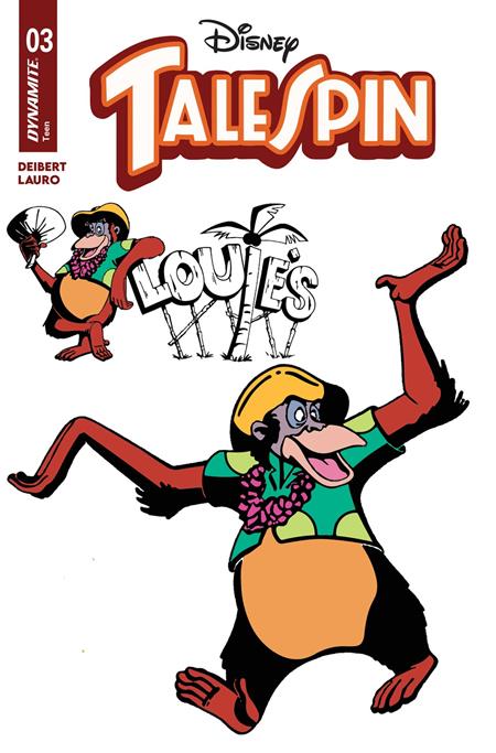 TALESPIN #3 CVR D CHARACTER DESIGN ART VAR
