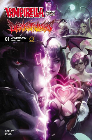 VAMPIRELLA VS DARKSTALKERS SPECIAL #1 (ONE SHOT) CVR C FRANCESCO MATTINA VAR
