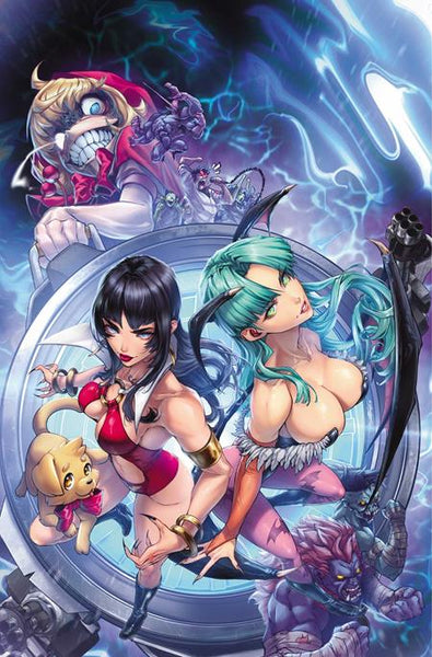VAMPIRELLA VS DARKSTALKERS SPECIAL #1 COVER PACK PRE-ORDER