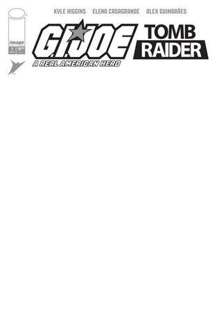 GI JOE A REAL AMERICAN HERO TOMB RAIDER #1 (OF 5) CVR G BLANK SKETCH VAR