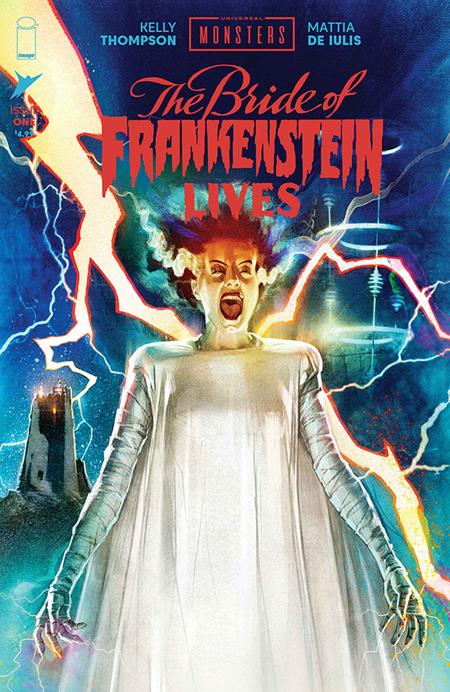 UNIVERSAL MONSTERS BRIDE OF FRANKENSTEIN LIVES #1 (OF 4) CVR B JOSHUA MIDDLETON VAR