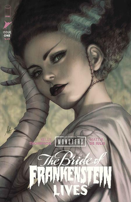 UNIVERSAL MONSTERS BRIDE OF FRANKENSTEIN LIVES #1 (OF 4) CVR C STANLEY ARTGERM LAU VAR