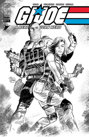 GI JOE A REAL AMERICAN HERO #333 CVR B LEE WEEKS B&W VAR