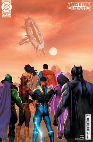 JUSTICE LEAGUE UNLIMITED #1 - 1:25 DAVE WILKINS VARIANT