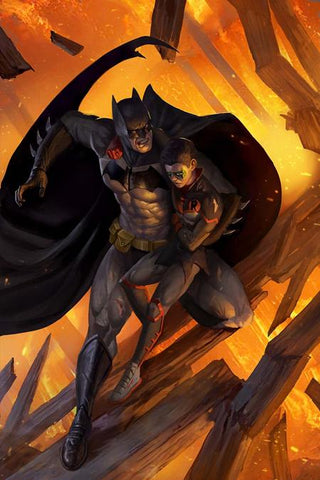 BATMAN AND ROBIN #15 CVR C AARON BARTLING VARIANT