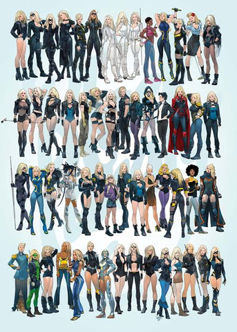 BLACK CANARY BEST OF THE BEST #1 CVR C OTTO SCHMIDT WRAPAROUND VARIANT