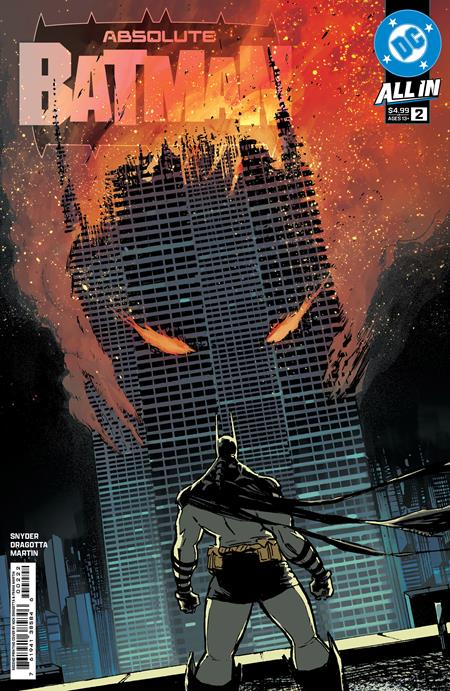ABSOLUTE BATMAN #2 - 2ND PRINT - CVR A NICK DRAGOTTA