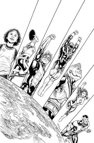 GREEN LANTERN CORPS #10 CVR B RIAN GONZALES CARD STOCK VAR