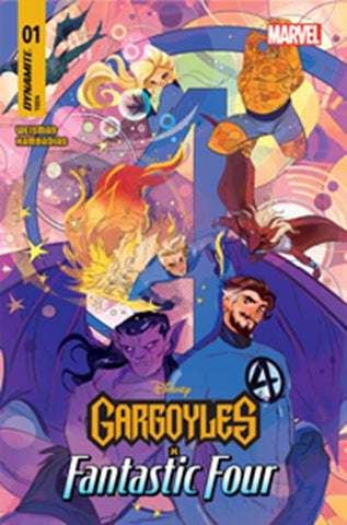 GARGOYLES X FANTASTIC FOUR #1 CVR E NICOLETTA BALDARI VAR